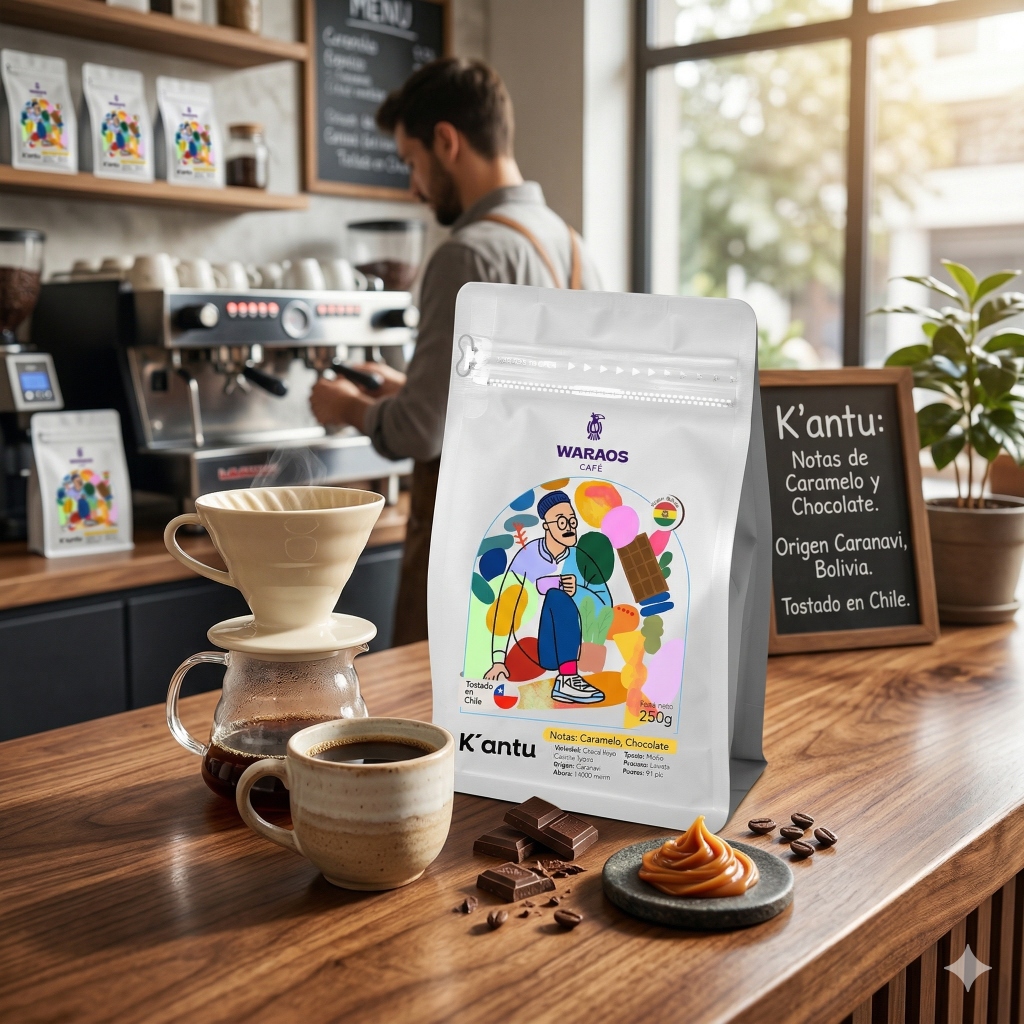 Bolsa de café de especialidad Trifood